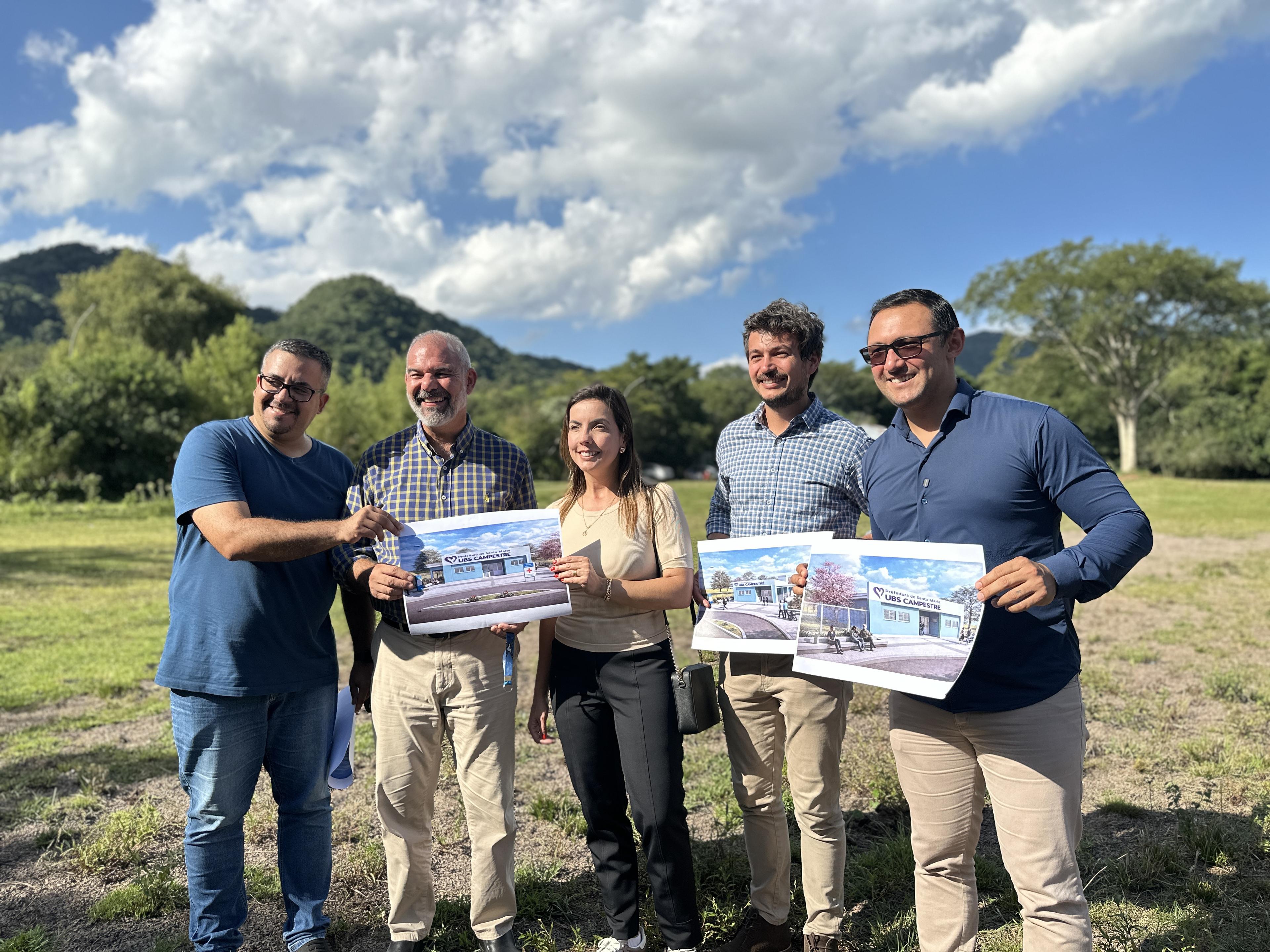 Construção da UBS Campestre avança com investimento de R$ 2 milhões e atende demanda histórica de 3 mil moradores